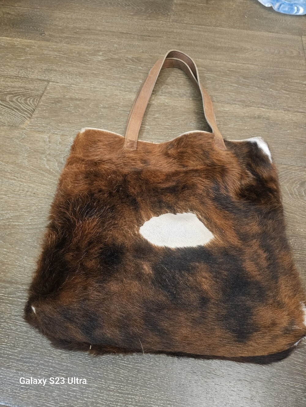 Gilkey Cow Hair Leather Bag - Picture 7 of 13